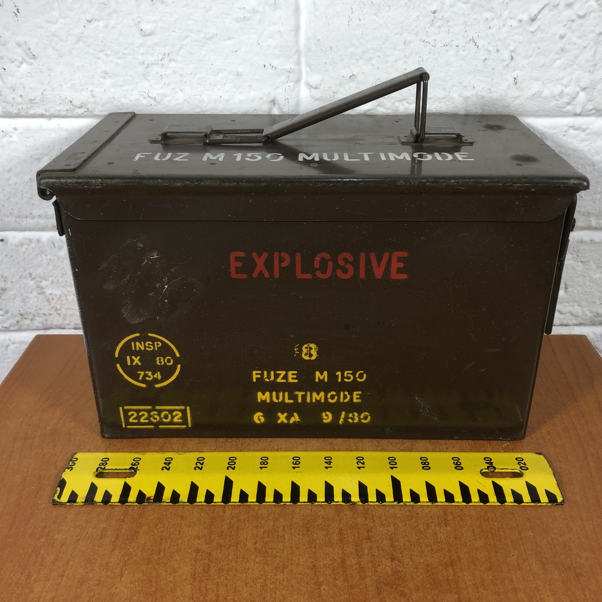Vintage Military Ammunition Box - Image 8