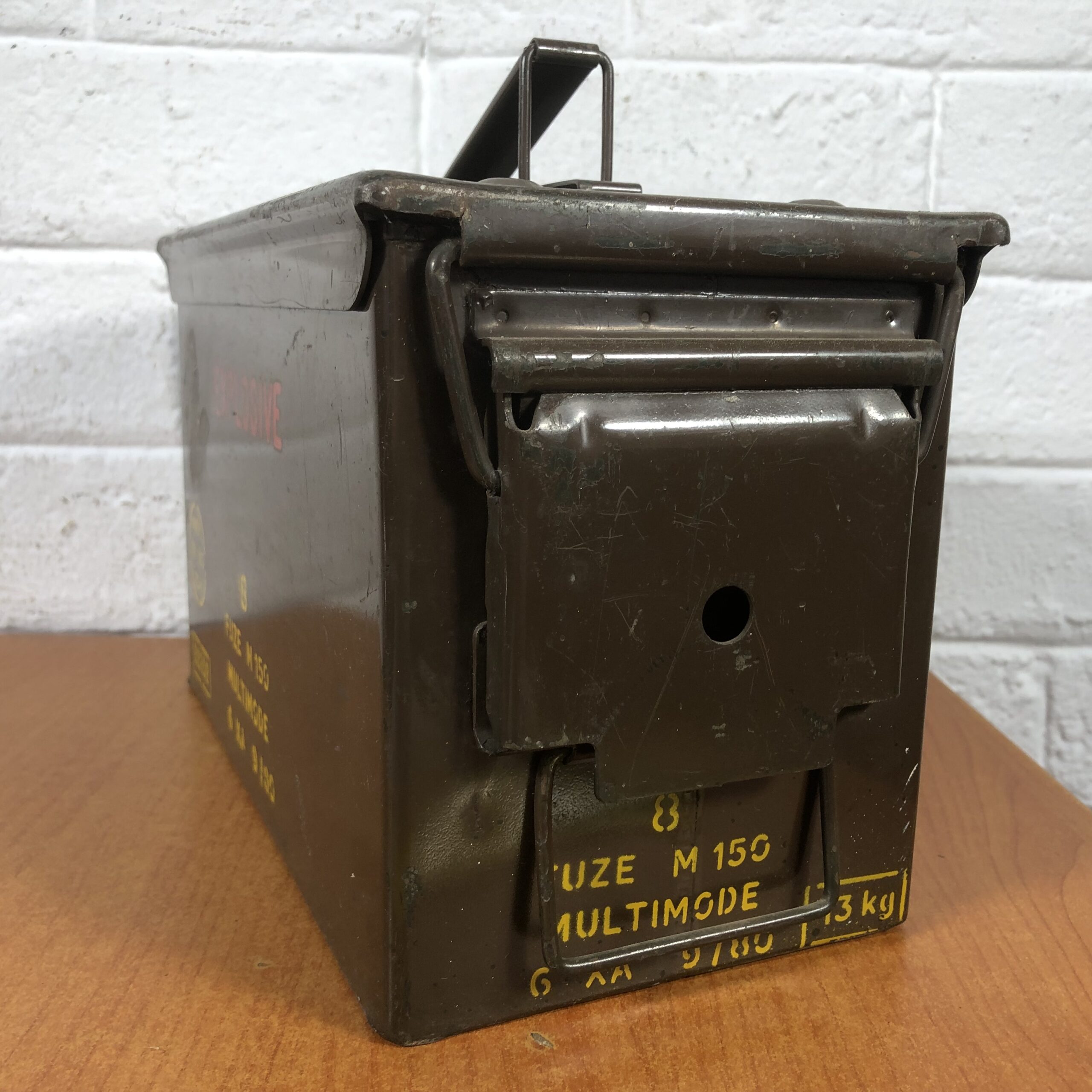 Vintage Military Ammunition Box - Image 6