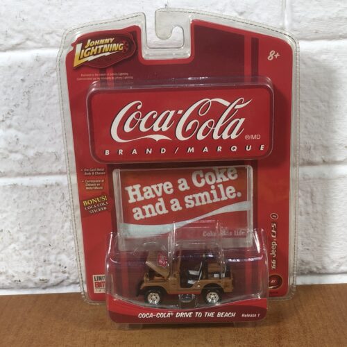 Coca Cola Johnny Lightning 1966 Jeep Model