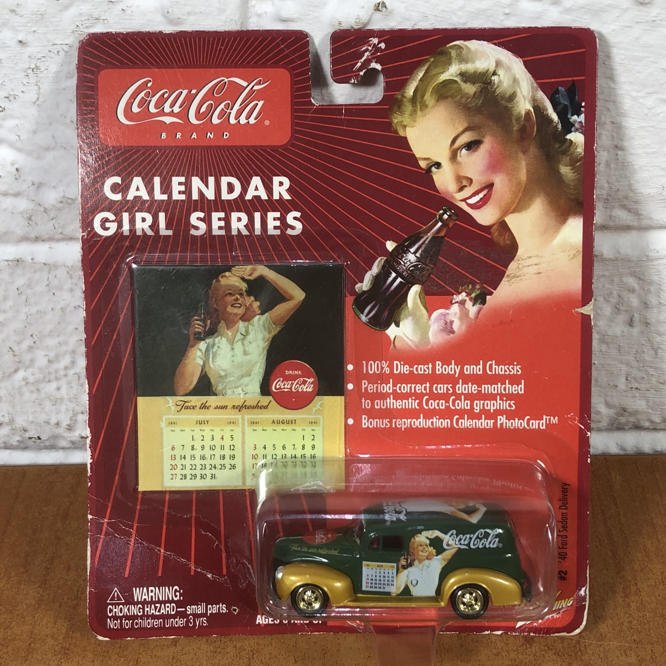 Coca Cola 1940 Ford Sedan Delivery Model (Calendar Girl Series)