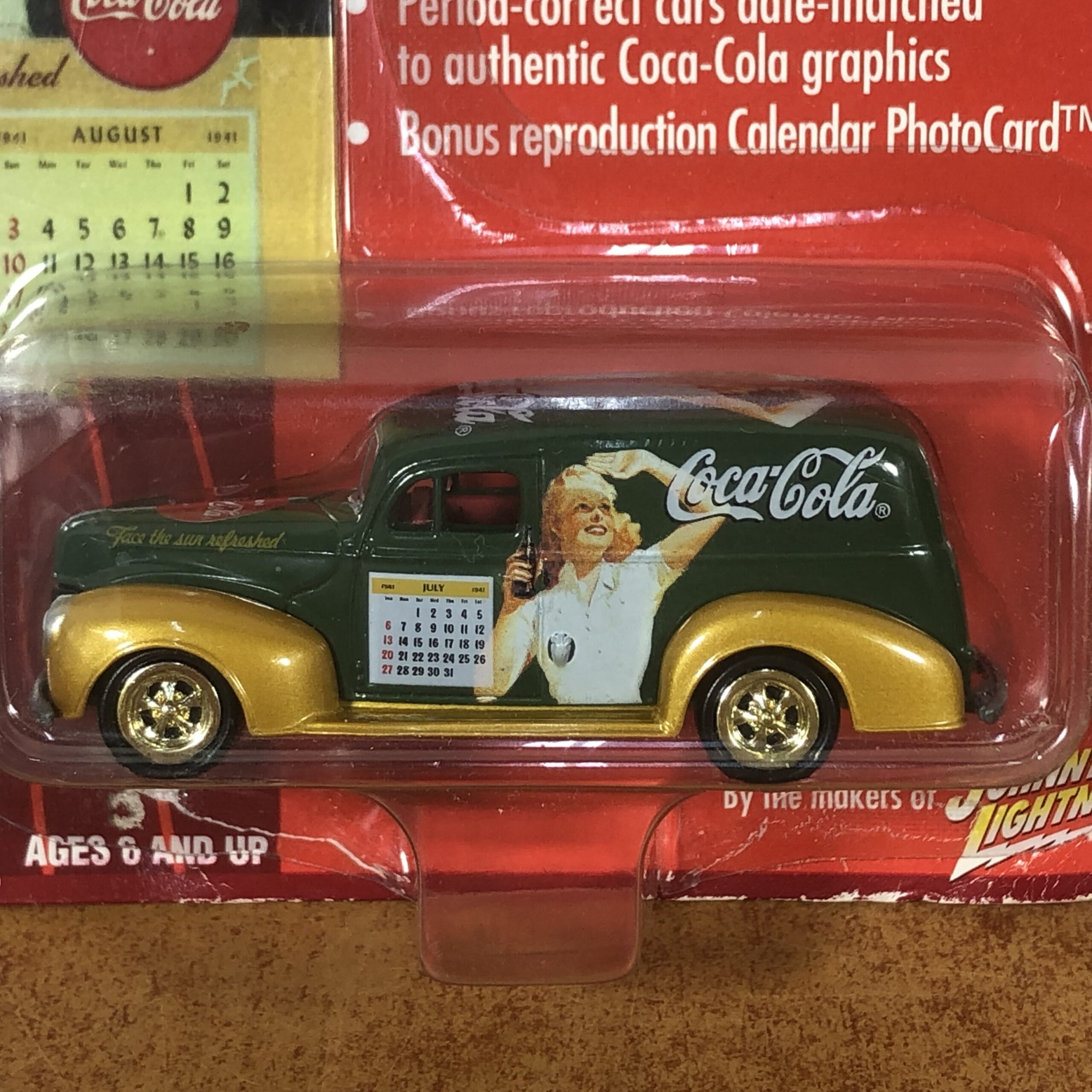 Coca Cola 1940 Ford Sedan Delivery Model (Calendar Girl Series) - Image 2