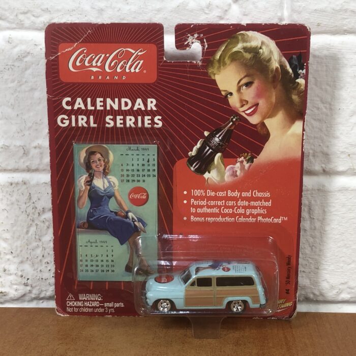 Coca Cola 1950 Mercury Woody Model (Calendar Girl Series)