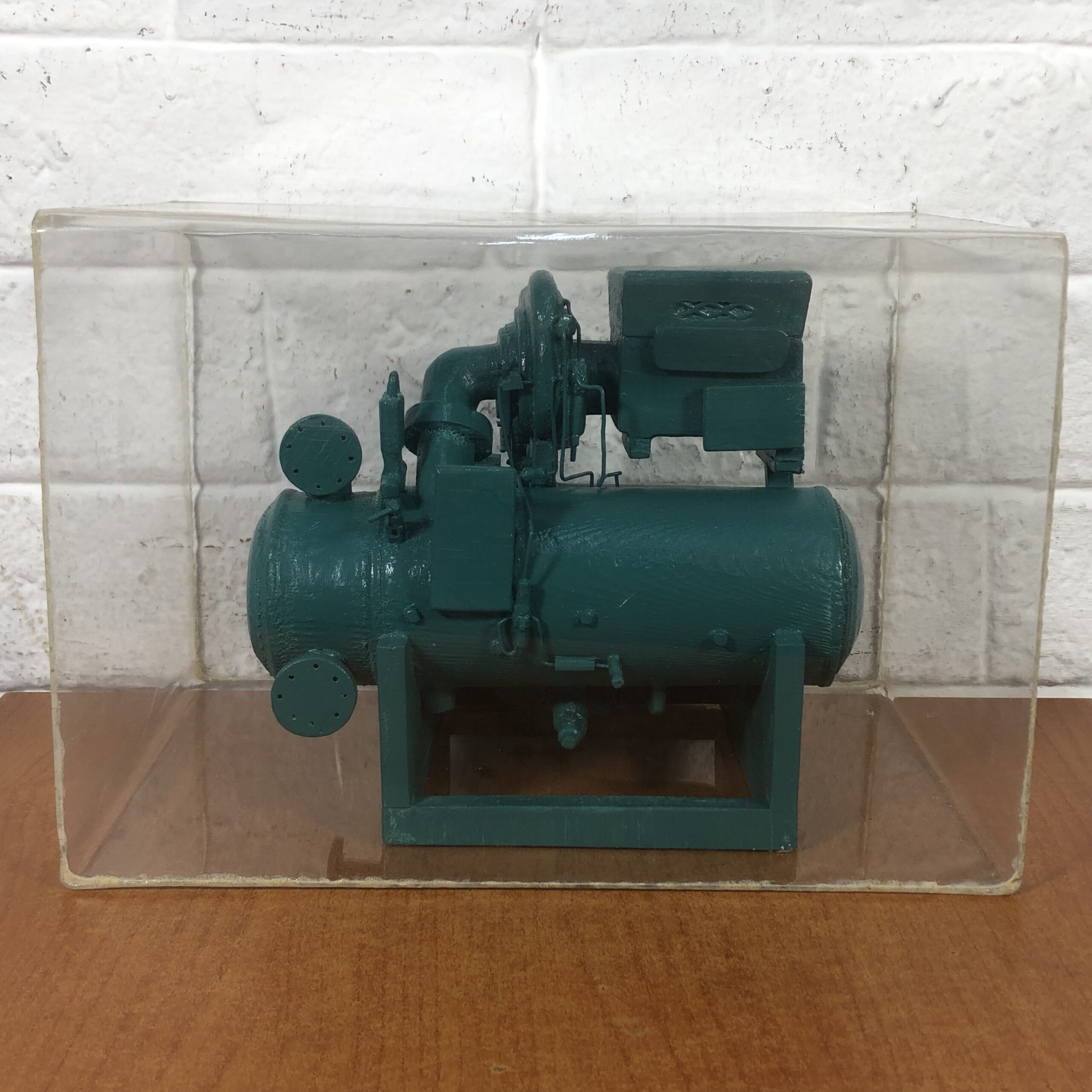 Model of an Industrial Screw Compressor