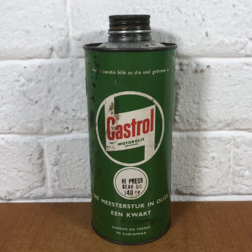 Vintage Castrol Motor Oil Container (One Quart)