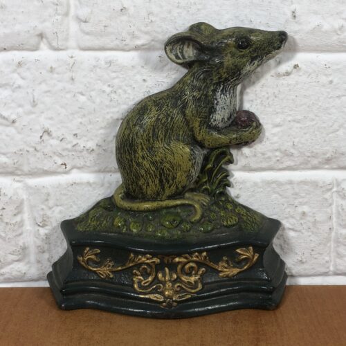 Vintage Cast Iron Door Stopper