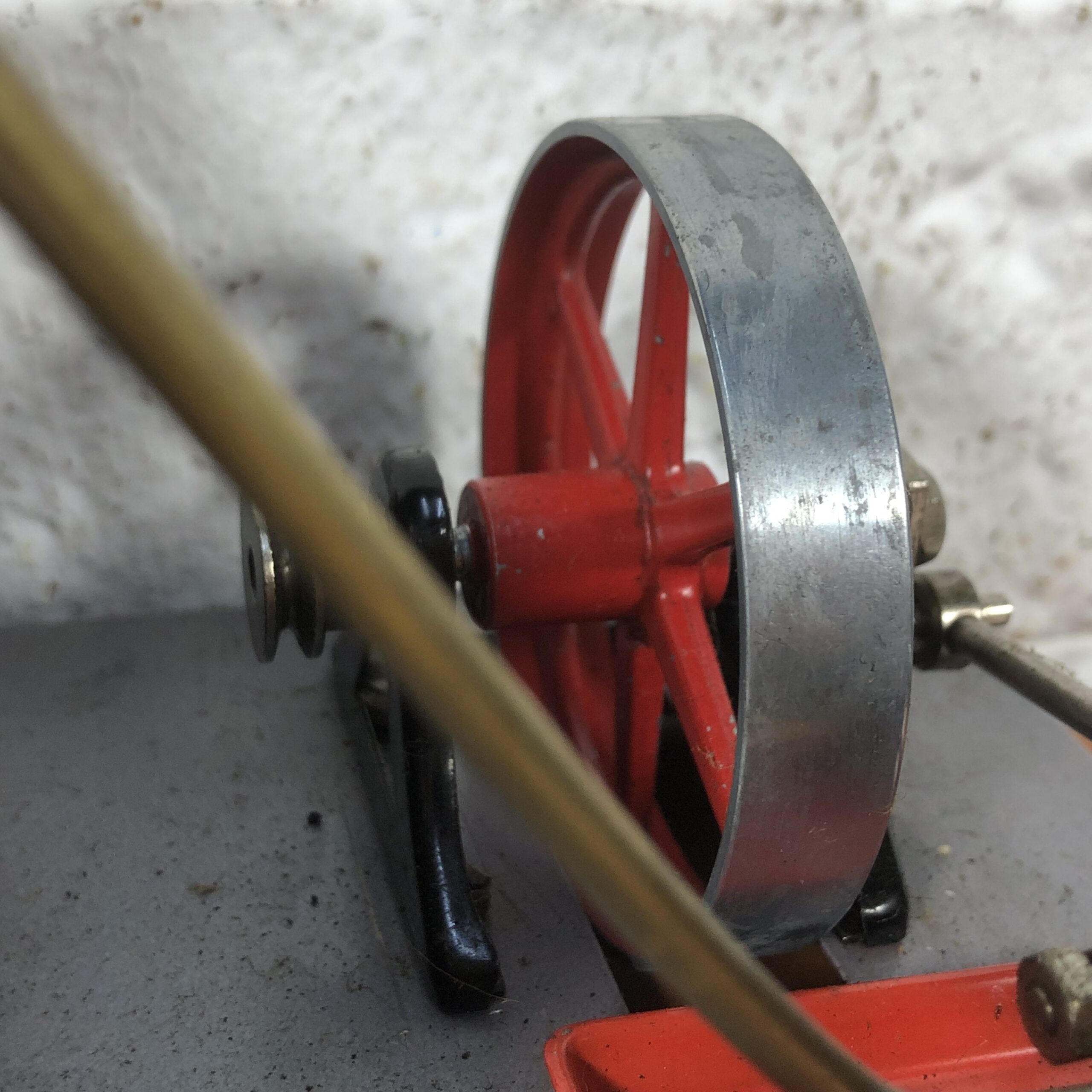 Vintage Steam Engine Model - Image 2