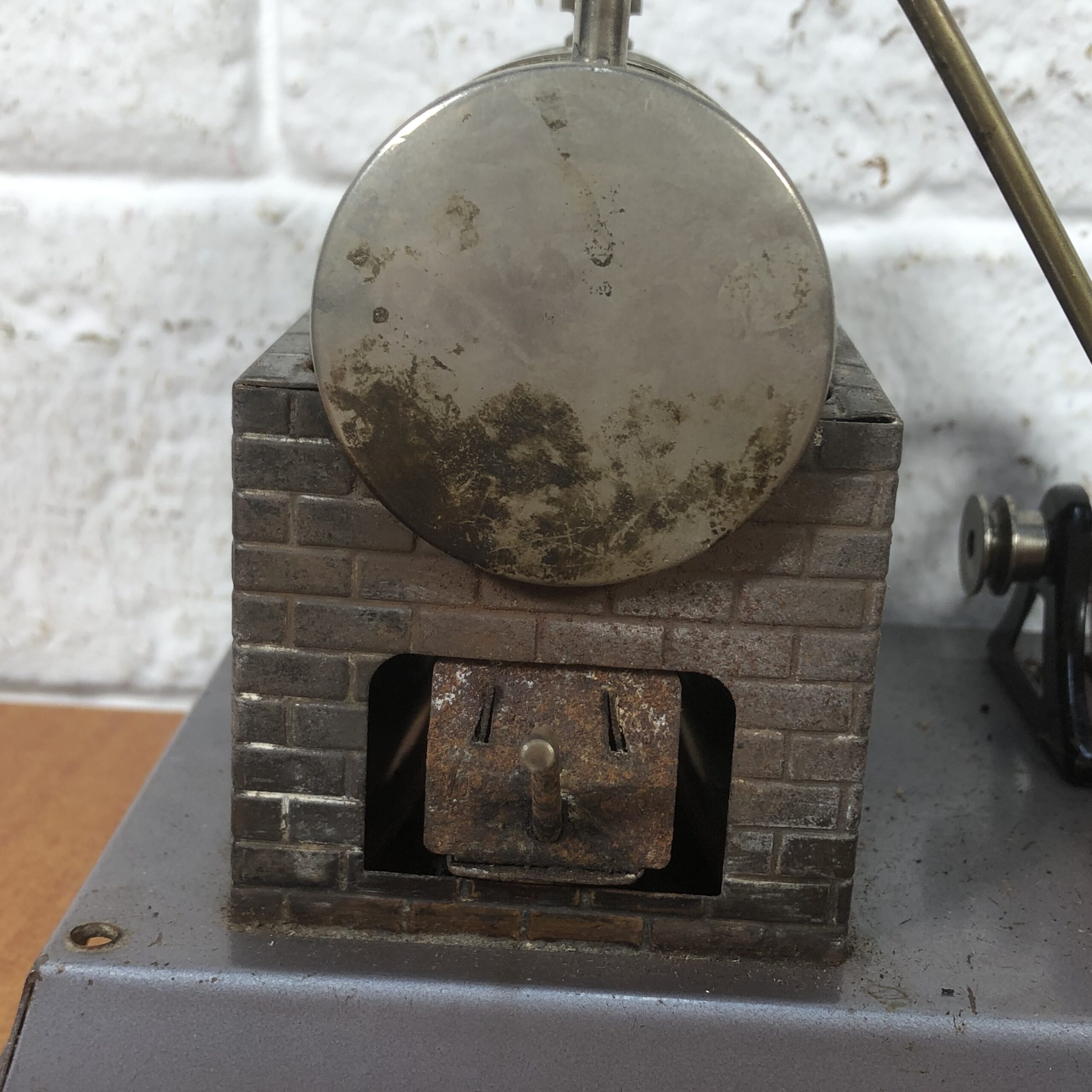 Vintage Steam Engine Model - Image 4