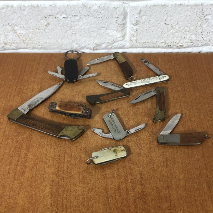 Collection of Vintage Pocket Knives