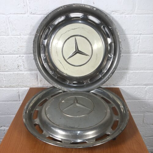 Vintage Mercedes-Benz Wheel Caps