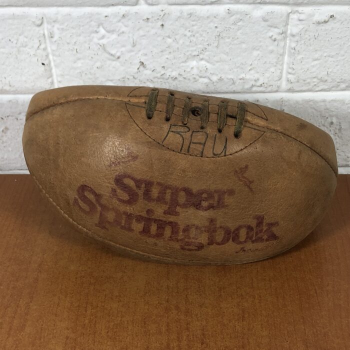 Vintage Leather Rugby Ball