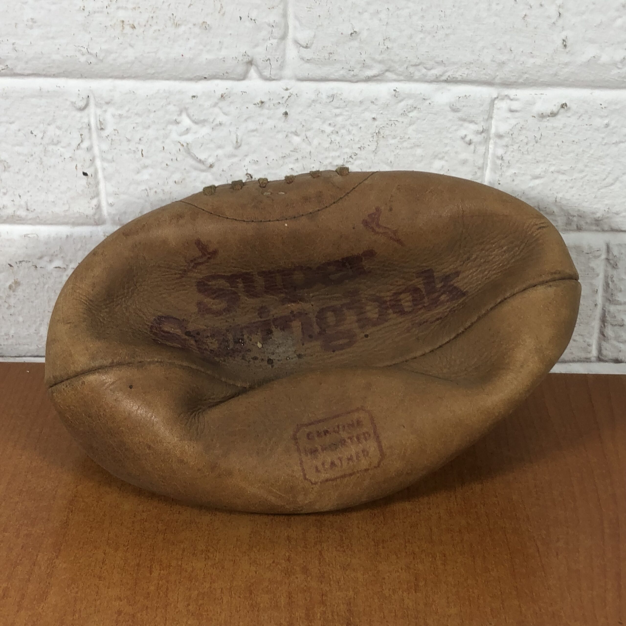 Vintage Leather Rugby Ball - Image 4