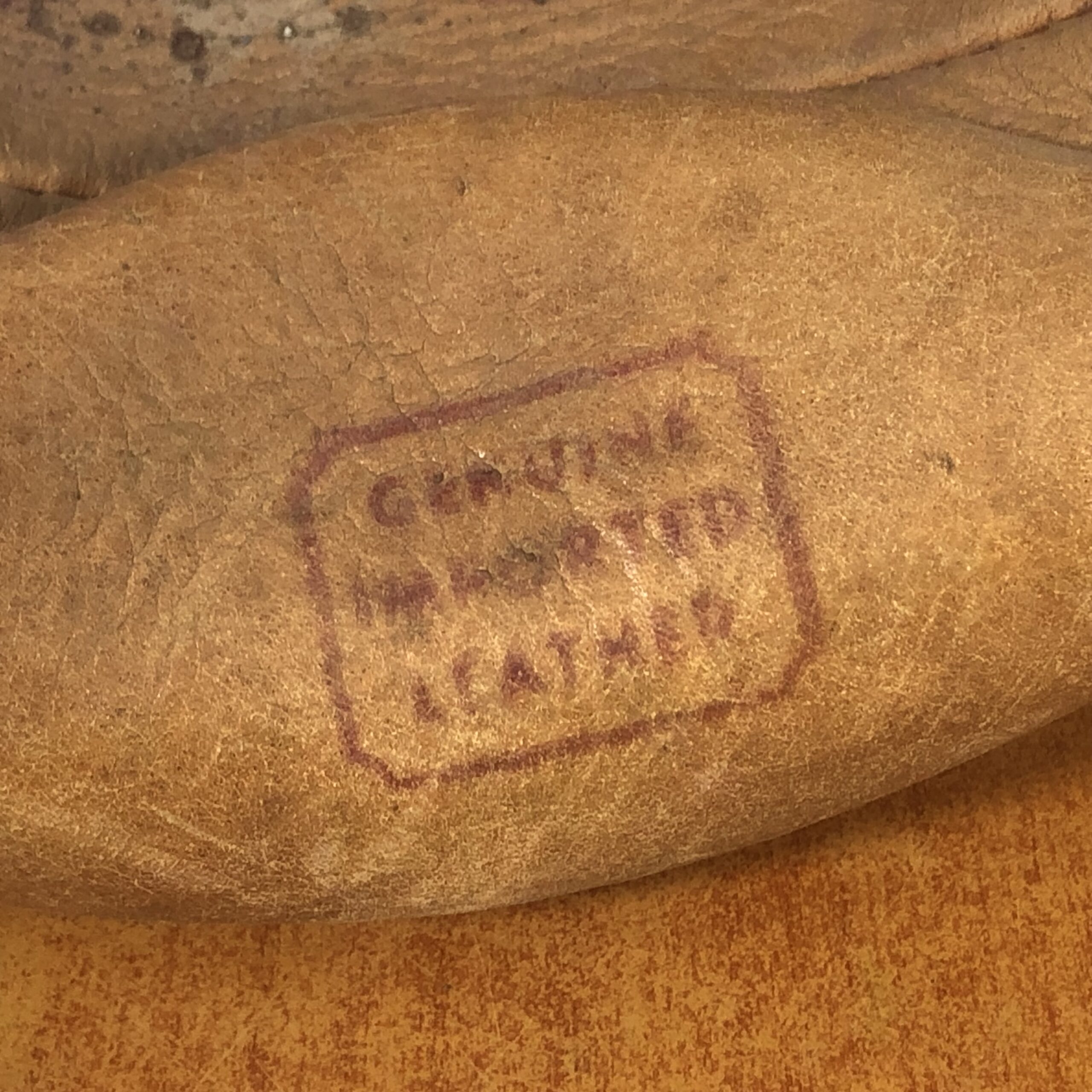 Vintage Leather Rugby Ball - Image 5