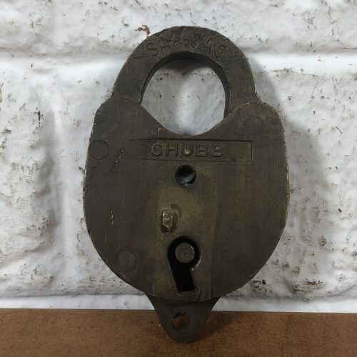 Vintage 1970s Brass SAR/SAS Chubb Padlock