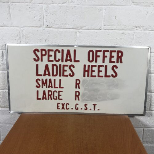 Vintage Sign