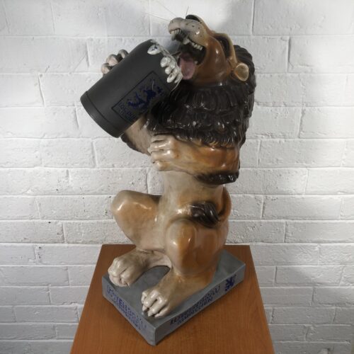 Vintage Löwenbräu Advertising Statuette (Made in West Germany)