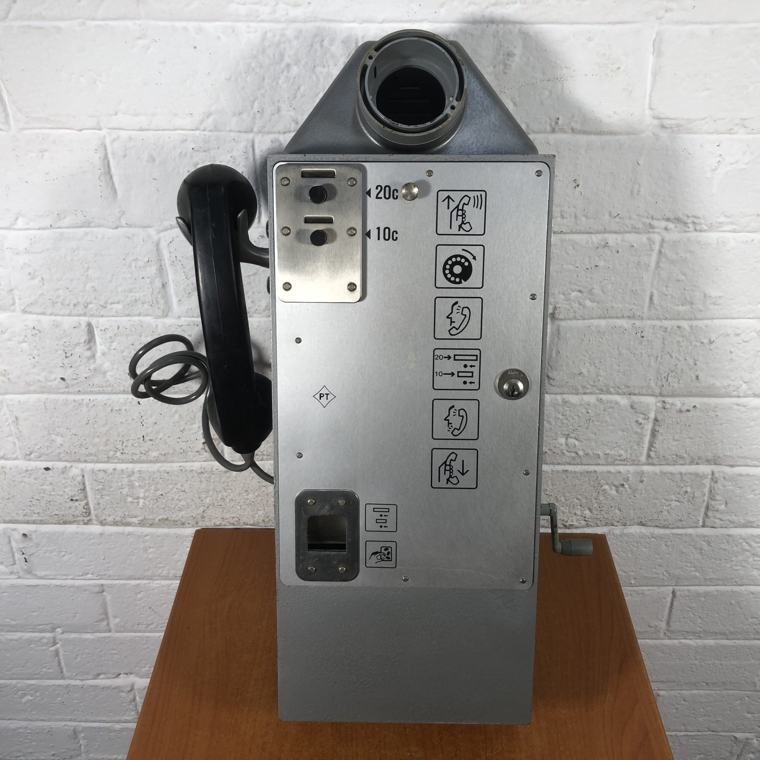 Vintage South African Public Payphone ("Tiekieboks")