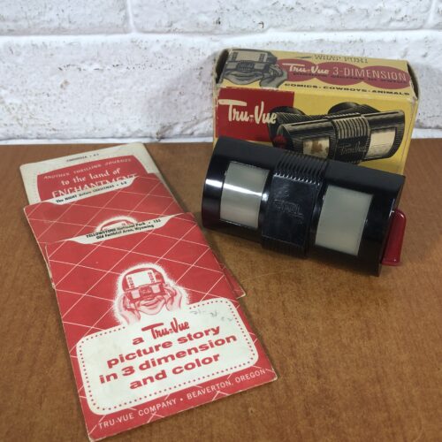 Vintage Tru-Vue Viewer with Slides (Made in USA)