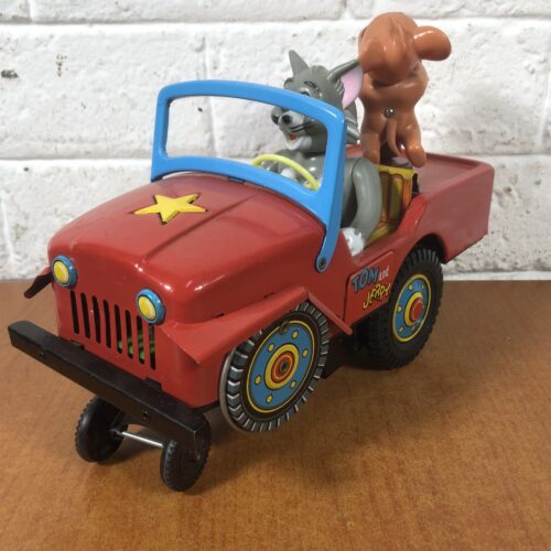 Vintage Tom & Jerry Tin Toy (Made in Japan)