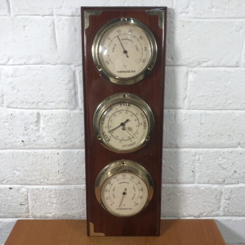 Vintage Thermometer, Barometer & Hygrometer