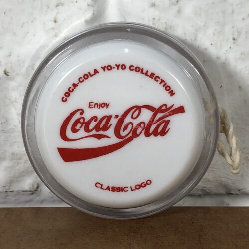 Coca Cola Classic Logo White Yo-Yo
