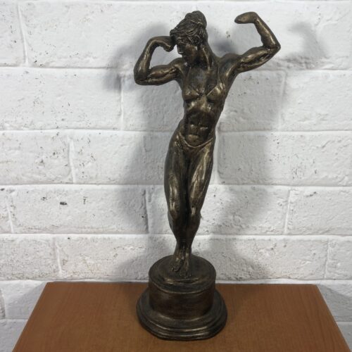 Vintage Female Bodybuilder Statuette