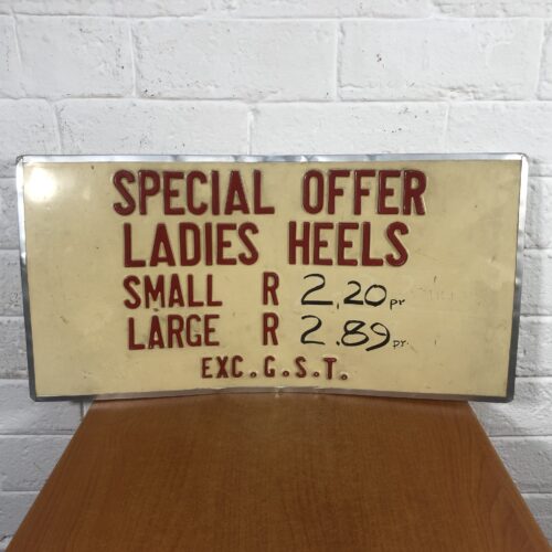 Vintage Sign
