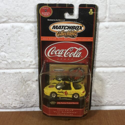 Coca Cola Matchbox 1996 Pontiac Firebird Ram-Air Model
