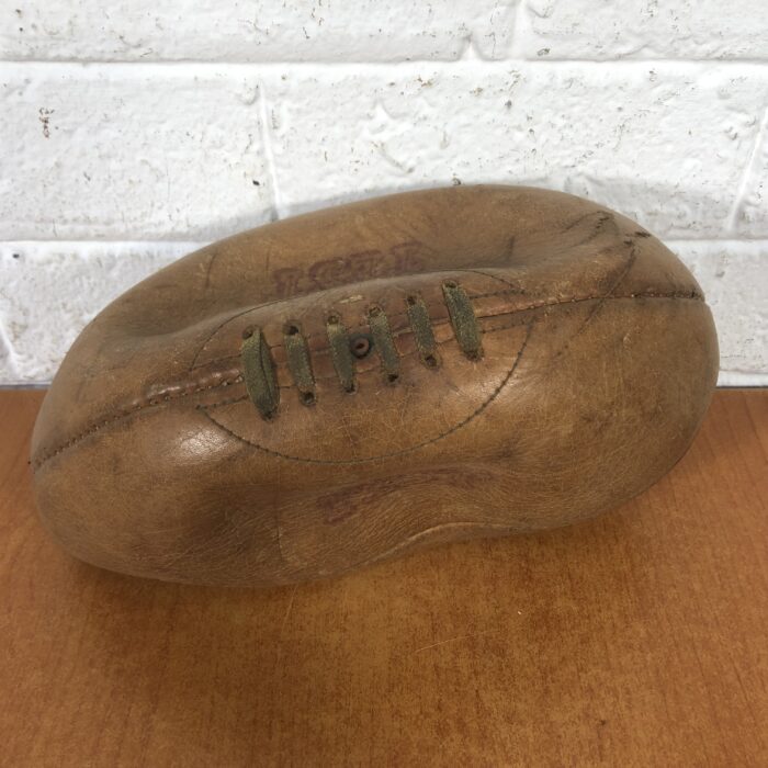 Vintage Leather Rugby Ball