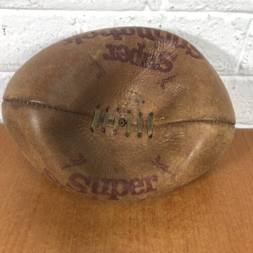Vintage Leather Rugby Ball