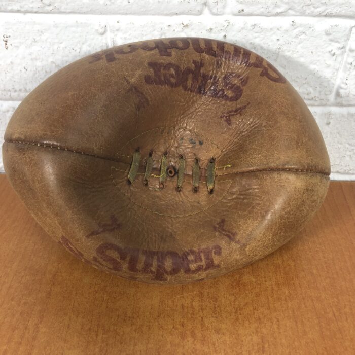Vintage Leather Rugby Ball