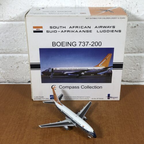 South African Airways Boeing 737-200 Airplane Model (1:200)