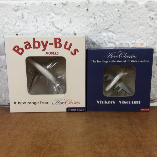 Airbus Models (1:400) ~ AeroClassics Baby-Bus & Vickers Viscount