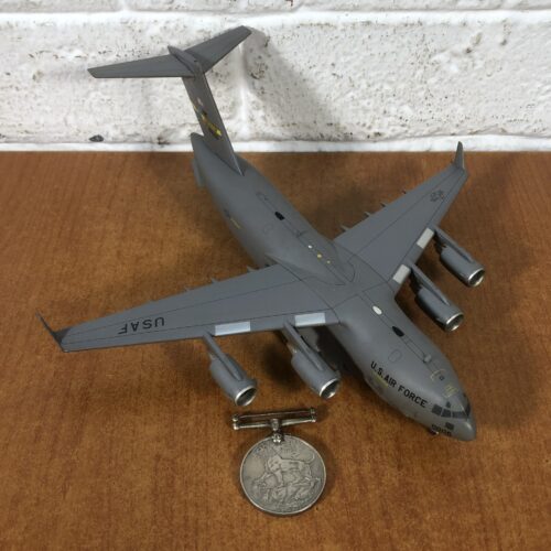US Air Force Boeing C-17 Globemaster Tactical Transport Aircraft Model