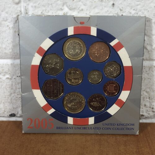 2005 United Kingdom Brilliant Uncirculated Coin Collection