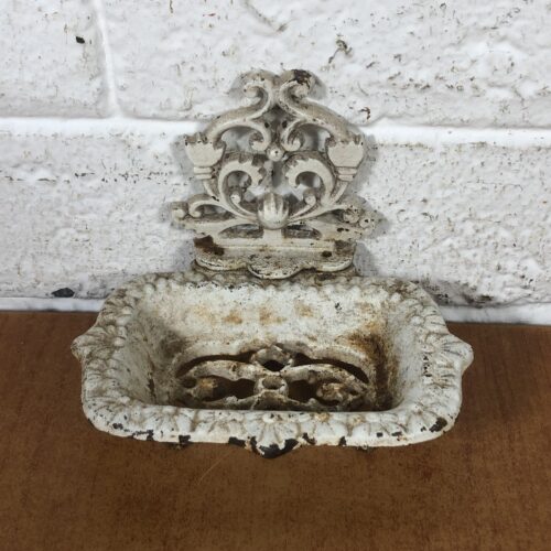 Vintage Cast Iron Soap Dish