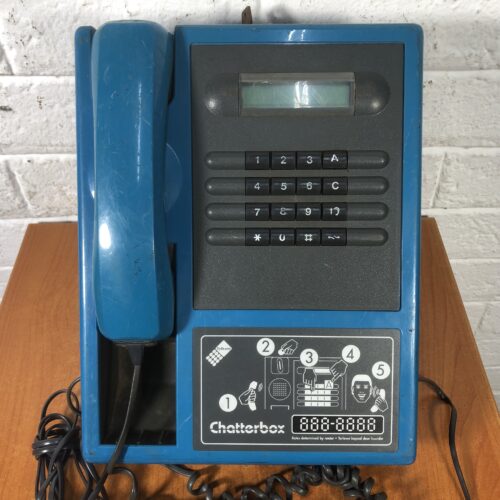 Vintage Telkom "Chatterbox" Coin-Operated Payphone