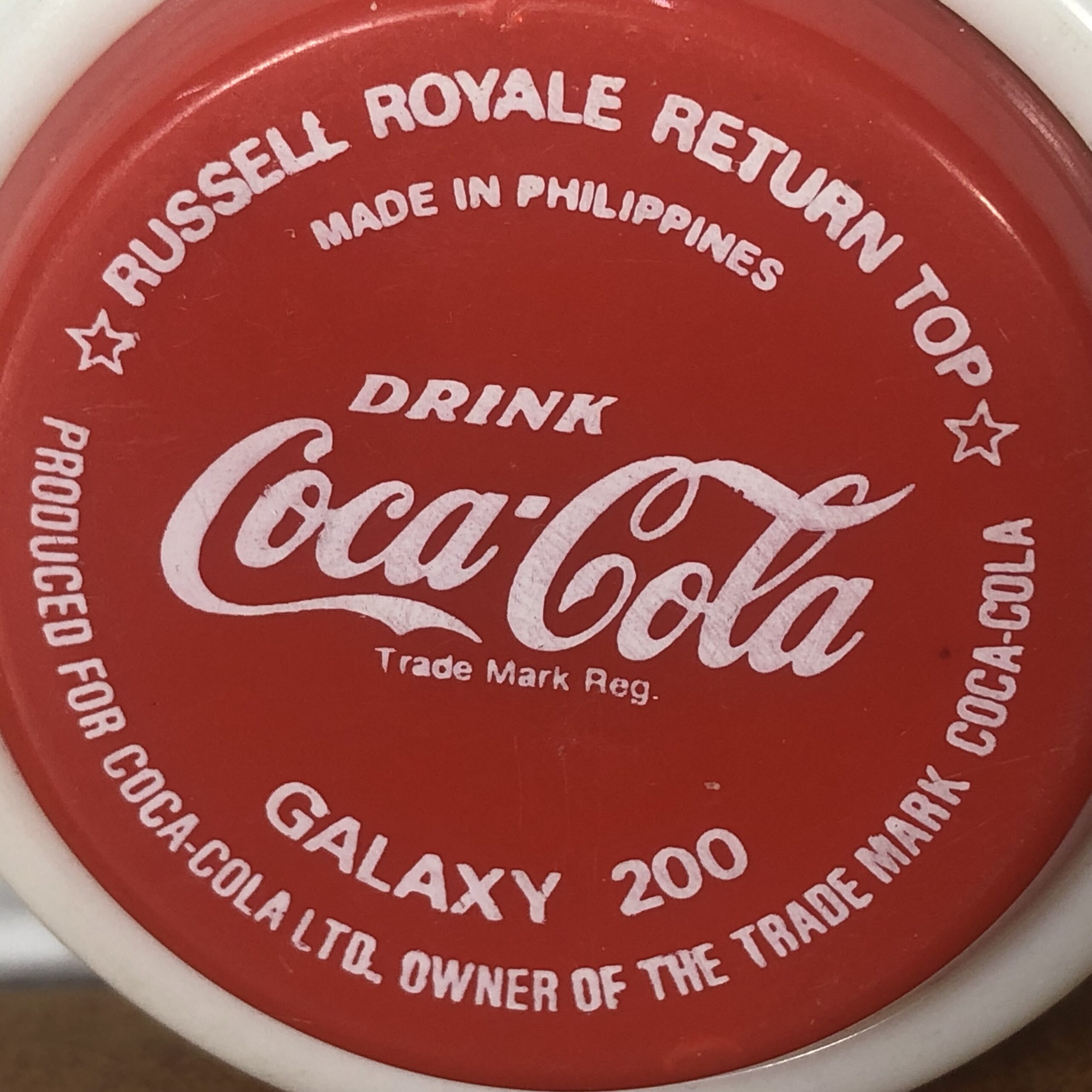 Russell Royale Return Top Coca Cola Galaxy 200 Yo-Yo (Made in Philippines) - Image 2