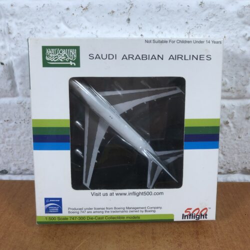 Inflight 599 Saudi Arabian Airlines Boeing 747-300 Model
