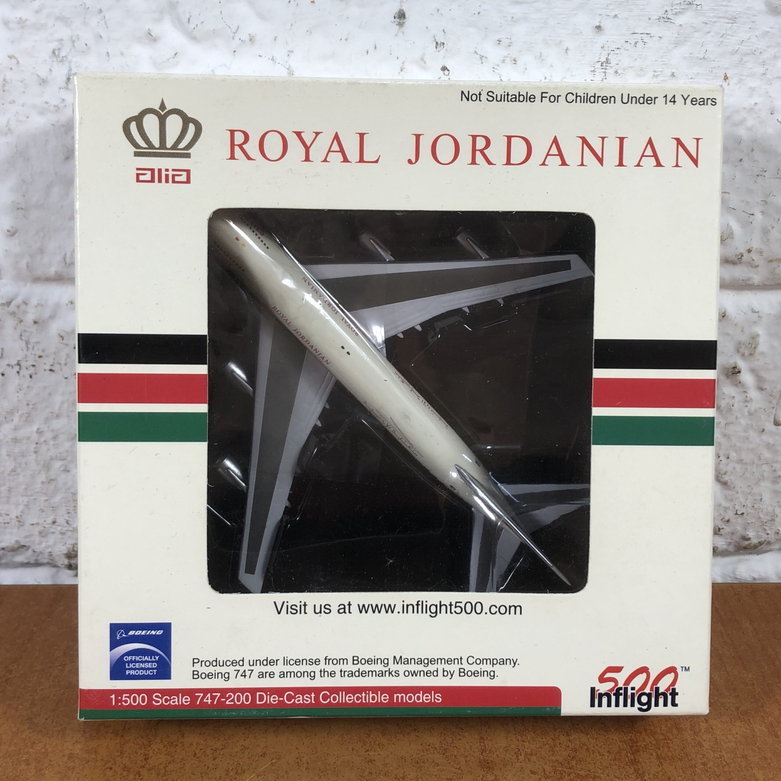 Royal Jordanian Boeing 747-200 Model