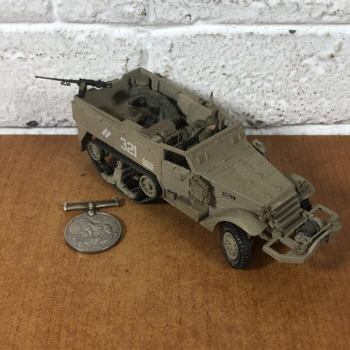 WW2 Allied M3 Half-Track Model