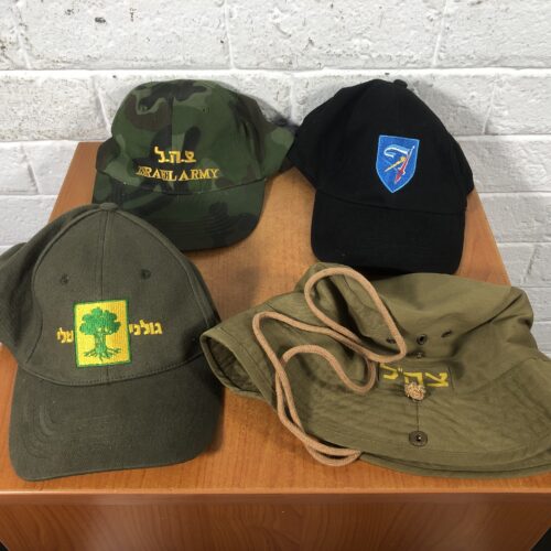Vintage Israeli Defense Forces Caps & Bush Hat
