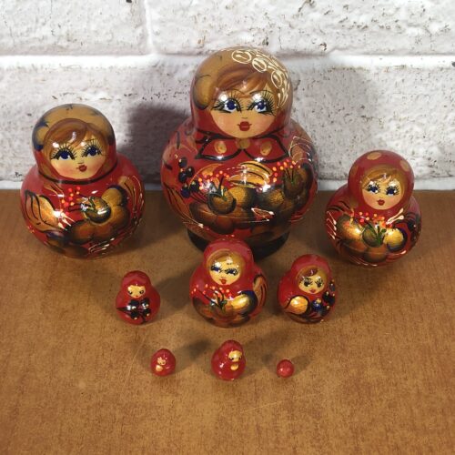 Vintage Russian Nesting Dolls