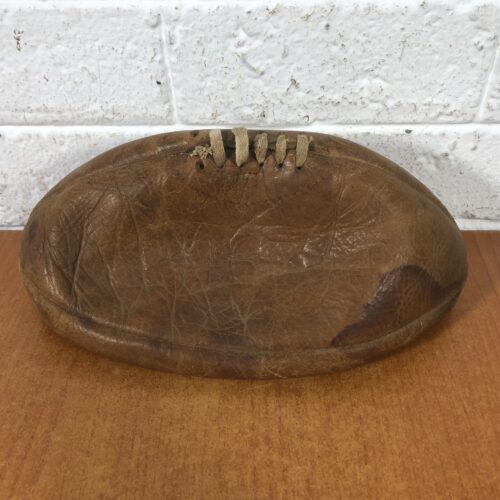 Vintage Leather Rugby Ball