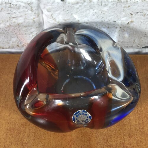 Vintage Soga Glass Ashtray (Made in Japan)