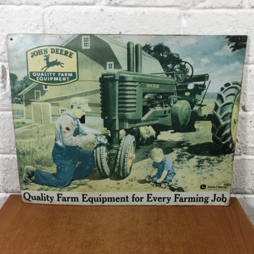 John Deere Sign (Official Licensed Product) ~ Made in USA