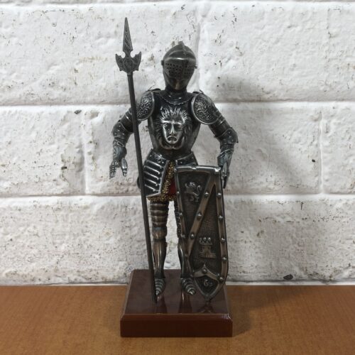 Vintage Medieval Knight Statuette