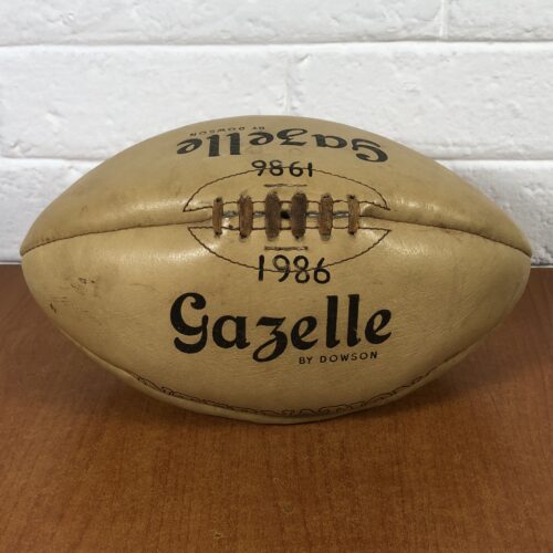 Vintage Leather Rugby Ball