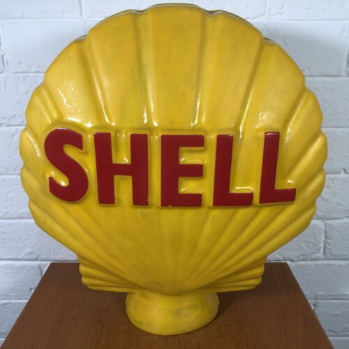 Vintage Shell Petrol Pump Topper Globe