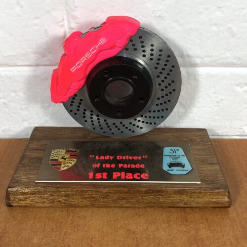 Porsche "Lady Driver" of the Parade 1st Place Trophy