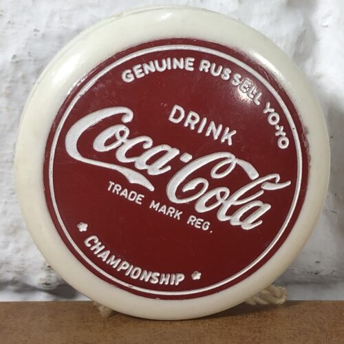 Vintage Genuine Russell Coca Cola Championship Yo-Yo